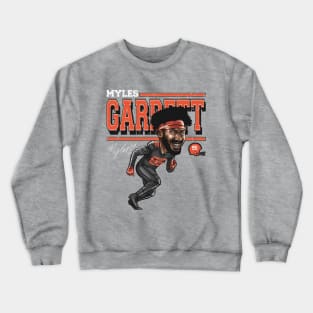 Myles Garrett Cleveland Cartoon Crewneck Sweatshirt